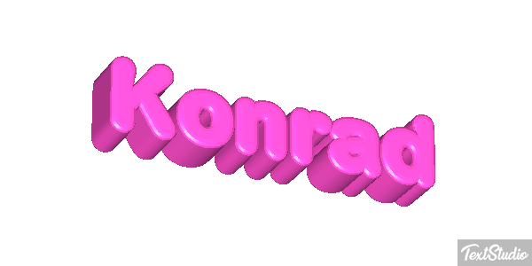 Konrad Text effect