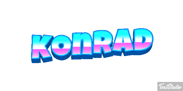 Konrad Text effect