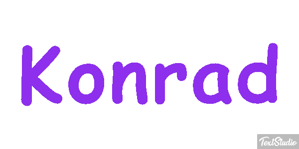 Konrad Text effect
