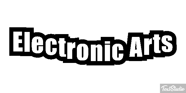 Electronic Arts Efecto de texto