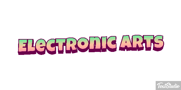 Electronic Arts Efecto de texto