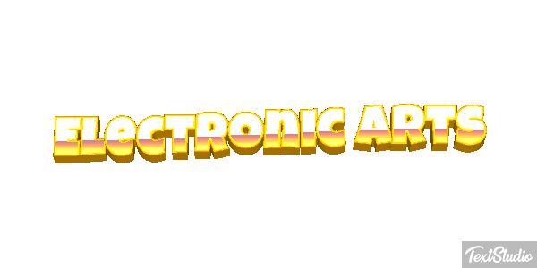 Electronic Arts Efecto de texto