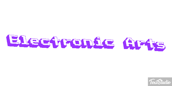 Electronic Arts Efecto de texto