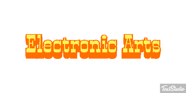 Electronic Arts Efecto de texto