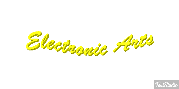 Electronic Arts Efecto de texto