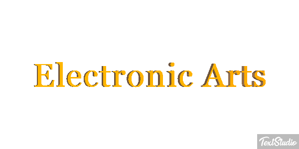 Electronic Arts Efecto de texto