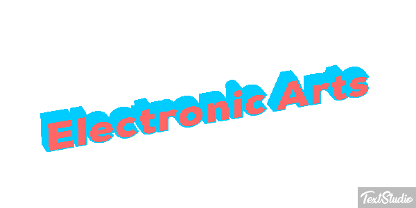 Electronic Arts Efecto de texto