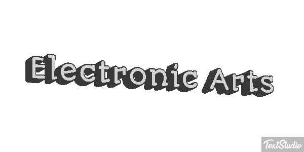 Electronic Arts Efecto de texto