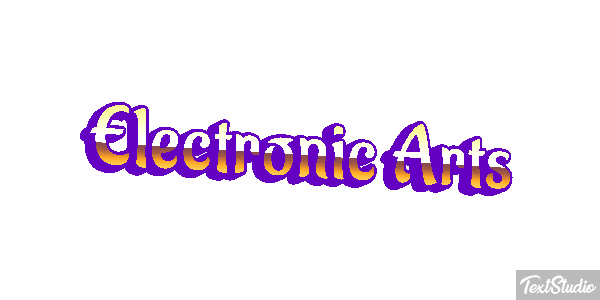 Electronic Arts Efecto de texto