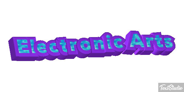 Electronic Arts Efecto de texto
