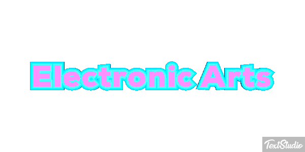 Electronic Arts Efecto de texto