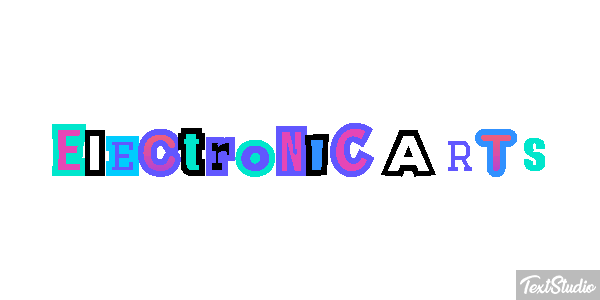 Electronic Arts Efecto de texto