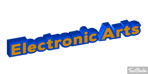 Electronic Arts Efecto de texto