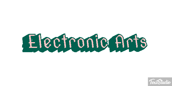 Electronic Arts Efecto de texto