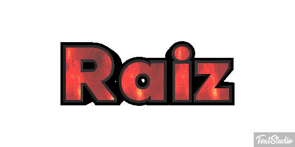 Raiz Текстовый эффект