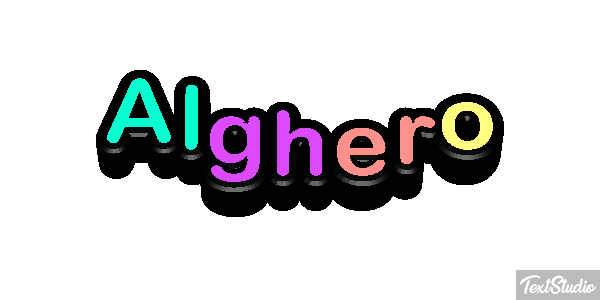 Alghero Effetto testo