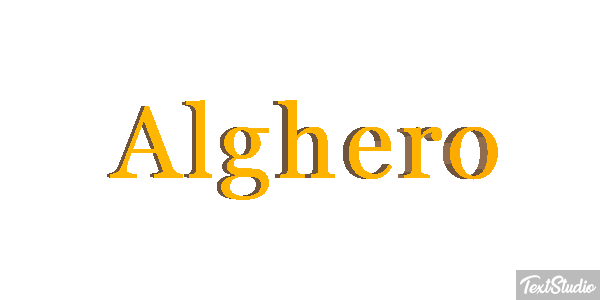 Alghero Effetto testo
