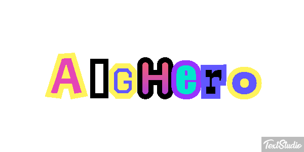 Alghero Effetto testo