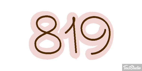 819 Effetto testo
