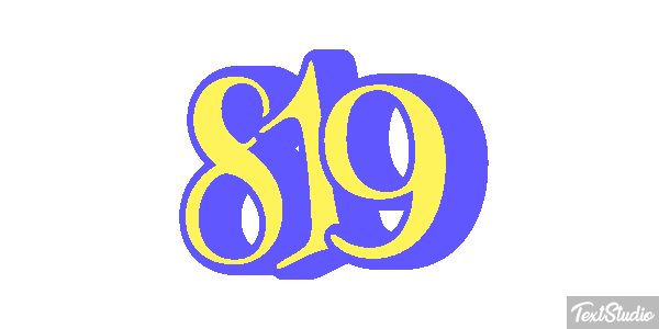 819 Effetto testo