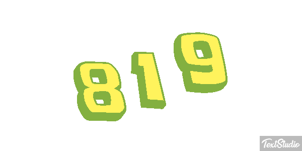 819 Effetto testo