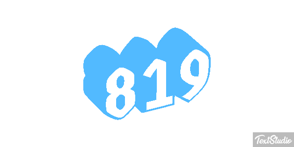 819 Effetto testo