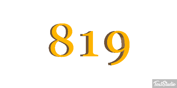 819 Effetto testo