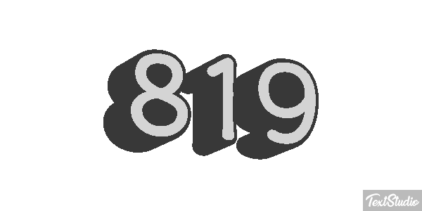 819 Effetto testo