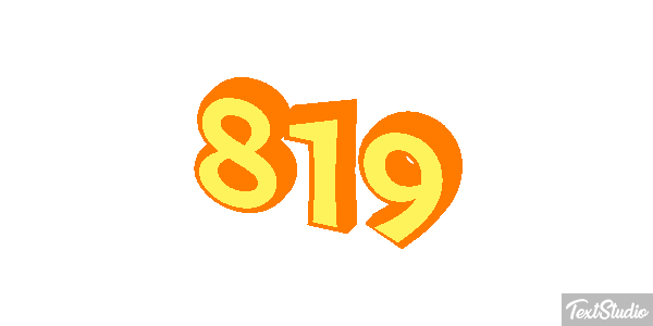 819 Effetto testo