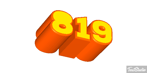 819 Effetto testo