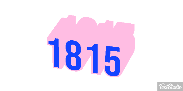 1815 Effet de texte