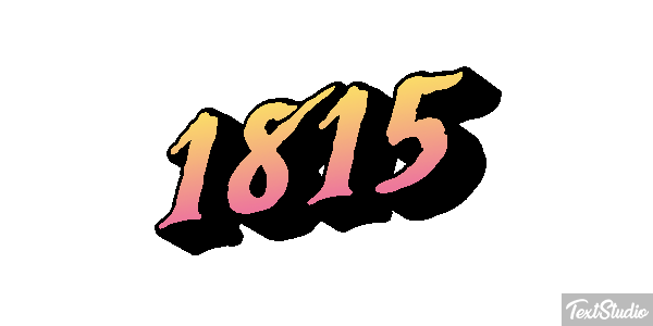 1815 Effet de texte