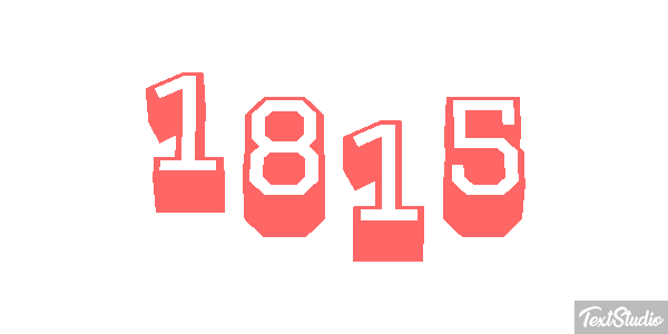 1815 Effet de texte