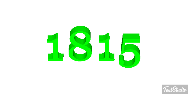 1815 Effet de texte