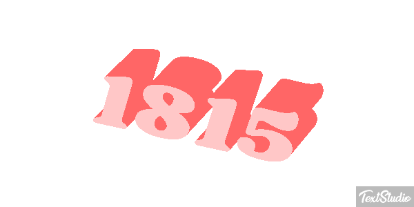 1815 Effet de texte