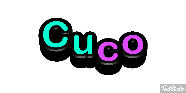 Cuco Efecto de texto