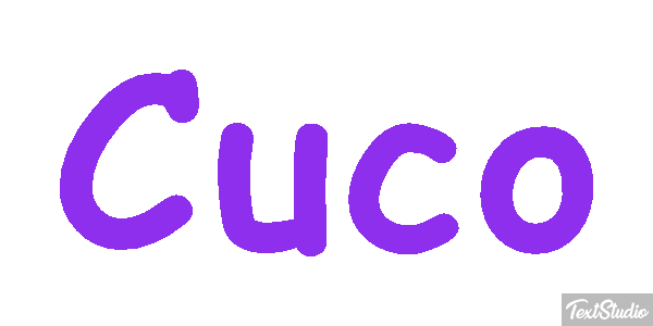 Cuco Efecto de texto