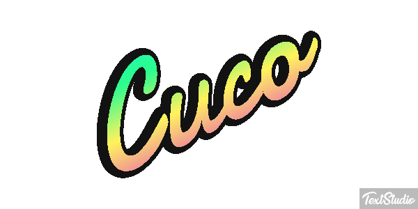 Cuco Efecto de texto