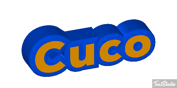 Cuco Efecto de texto