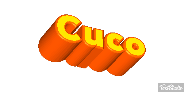 Cuco Efecto de texto