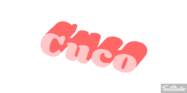 Cuco Efecto de texto