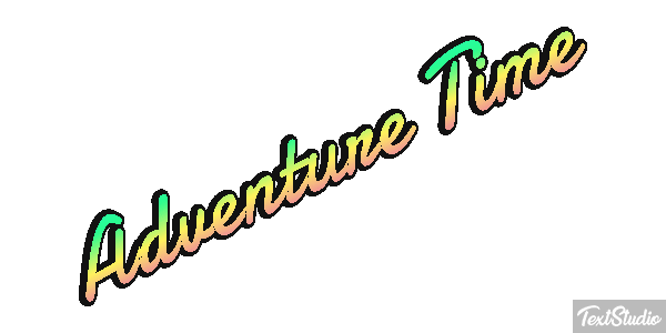 Adventure Time Metin efekti