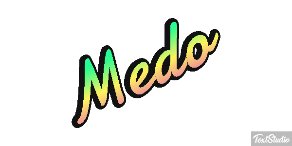 Medo Effetto testo