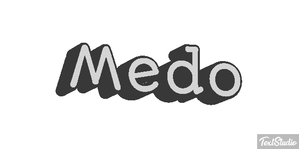 Medo Effetto testo