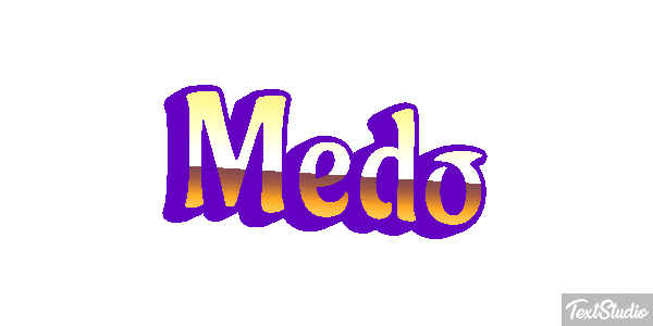 Medo Effetto testo