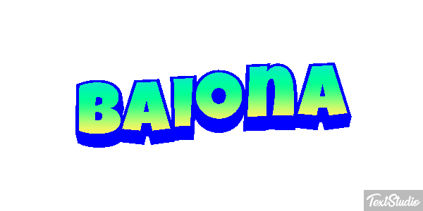 Baiona Efecto de texto
