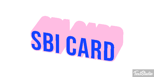 Sbi Card Efeito do texto