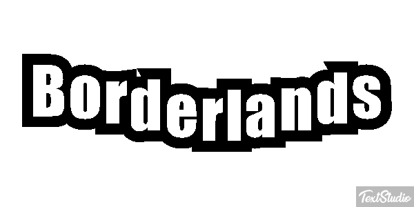 Borderlands Efecto de texto
