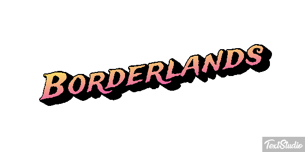 Borderlands Efecto de texto