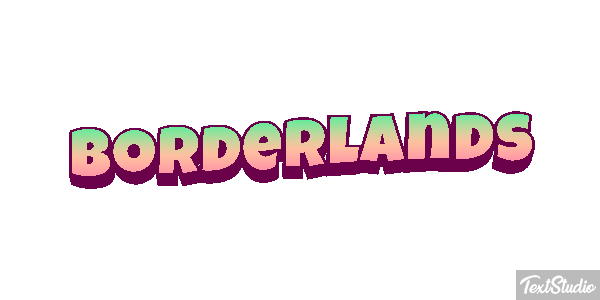 Borderlands Efecto de texto